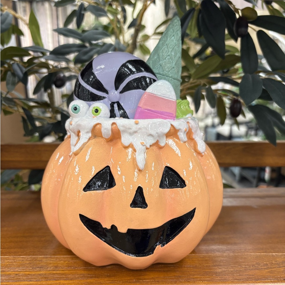 Halloween Pumpkin Candy Pastel Viral Spooky Decor 🎃